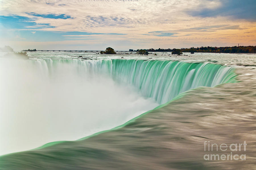 Sunset Photograph - Niagara falls, Ontario, Canada by Neale And Judith Clark