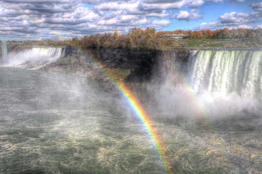 Niagara Falls Rainbow Photograph