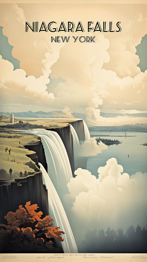 Niagara Falls Digital Art by Rob Smiths