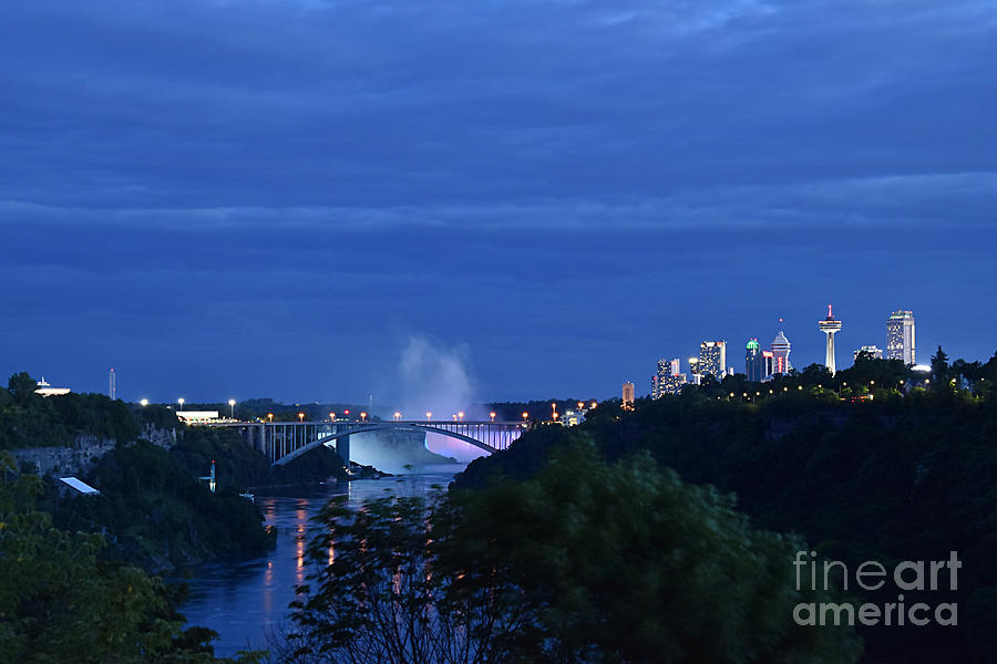 Niagara Falls Skyline June 27, 2022 Photograph by Sheila Lee