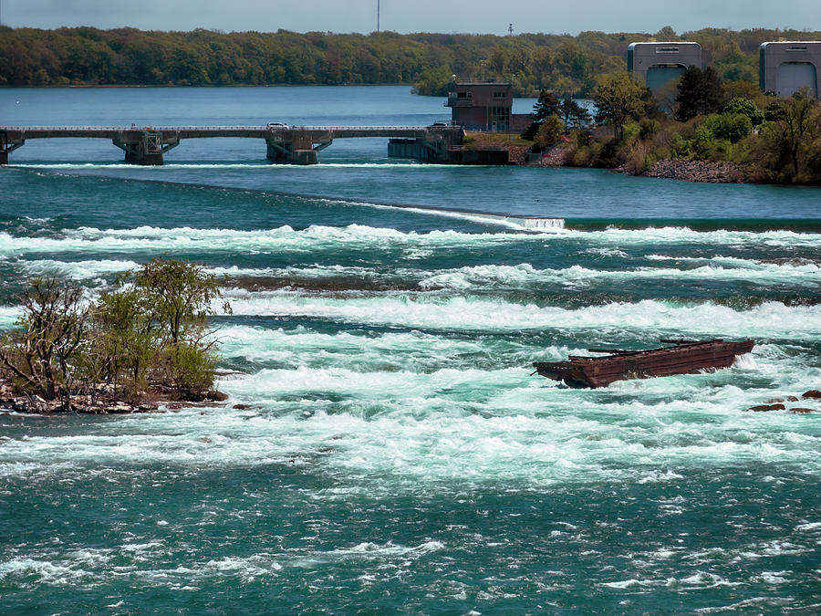 Niagaras Rusty Old Barge - 2018 Photograph by Leslie Montgomery