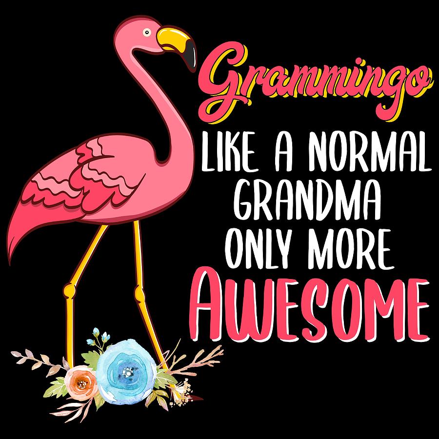 flamingo grandma shirt