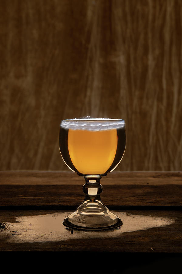 Nice roundness and color to this beer Photograph by Dan Friend