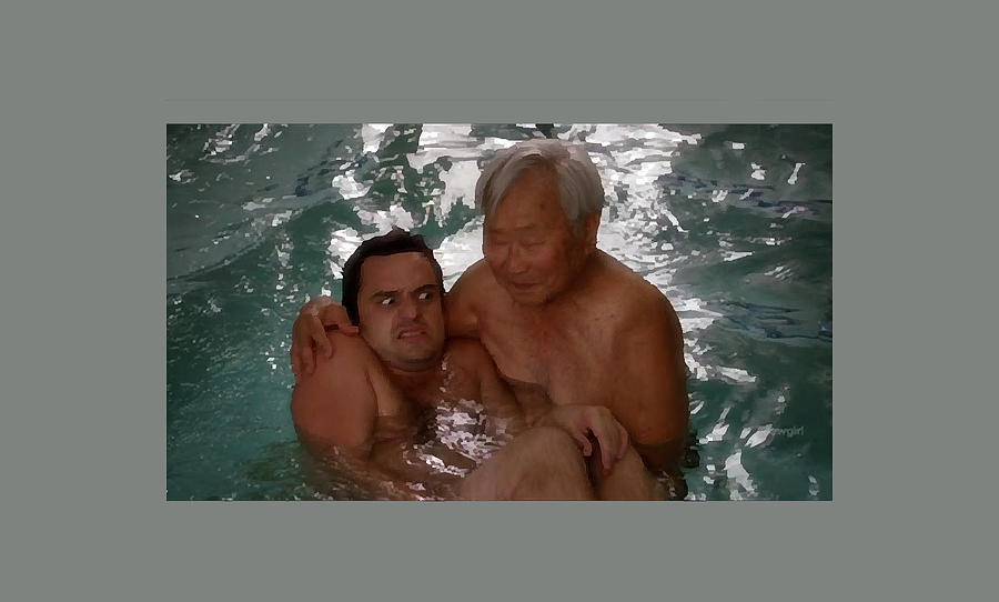 nick and tran new girl Painting by Stewart Fine Art