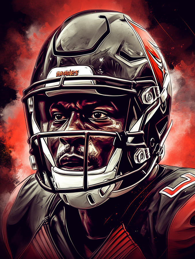 Nick Chubb Digital Art by Thuy Dinh Thi - Fine Art America