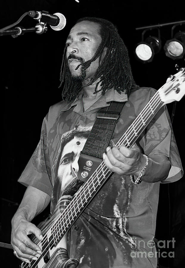 Nick Daniels III Performing with Dumpstaphunk at Bele Chere 2005 Photograph by David Oppenheimer