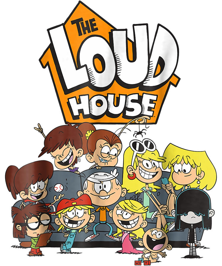 Nickelodeon The Loud House Character Poster Painting by Dan Stephanie ...