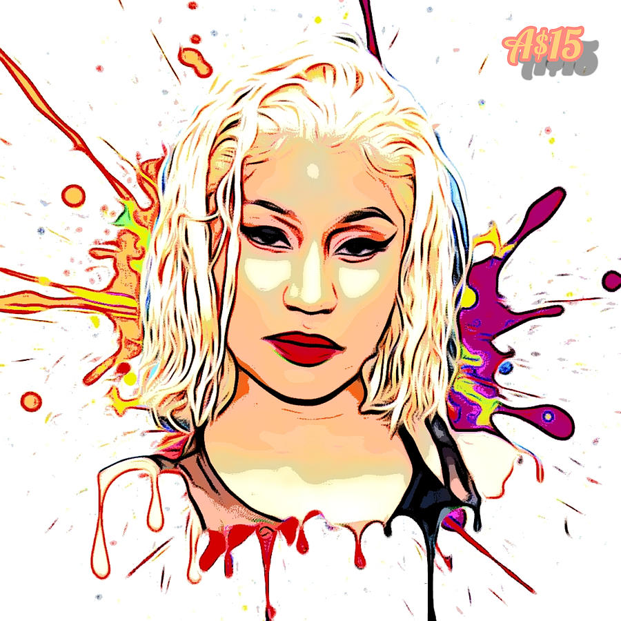 Nicki Minaj Art By A15 Digital Art By As Fifteen Pixels 8230