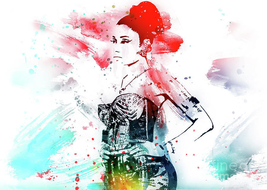Nicki Minaj Art Digital Art