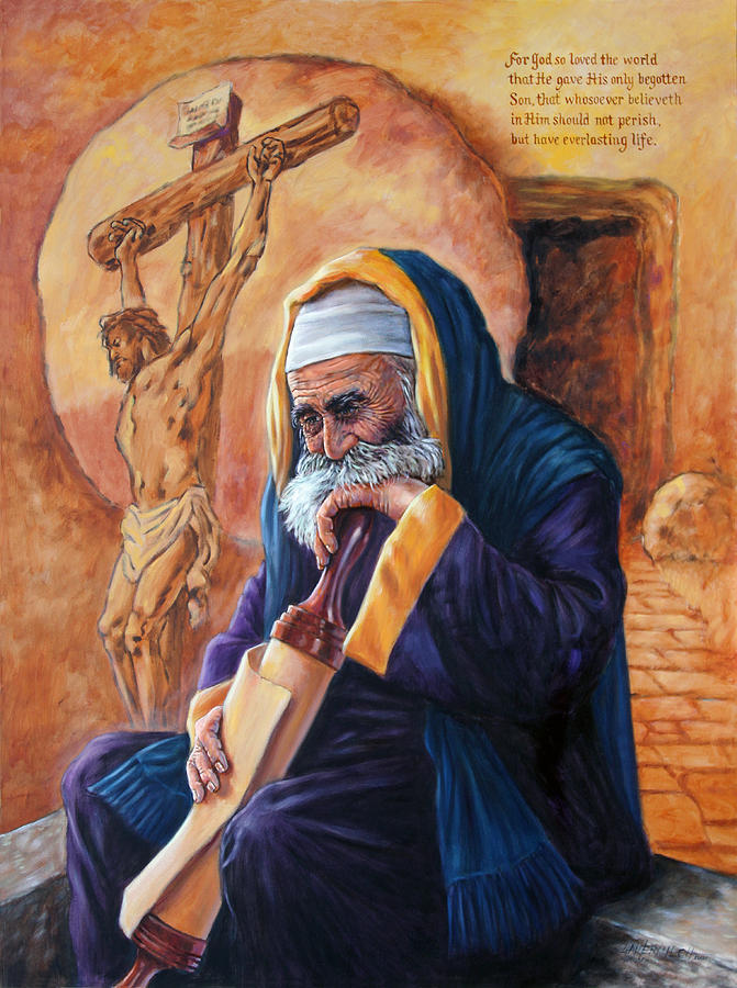 Nicodemus Painting by John Lautermilch