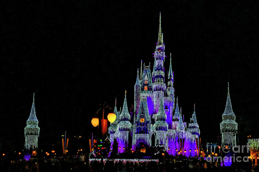 Night at Cinderella Castle by Nick Zelinsky Night at Cinderella Castle by Nick Zelinsky