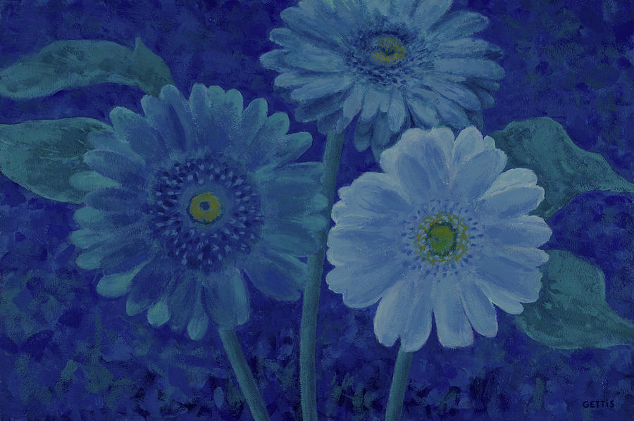Night Bloom Painting by Jeff Gettis