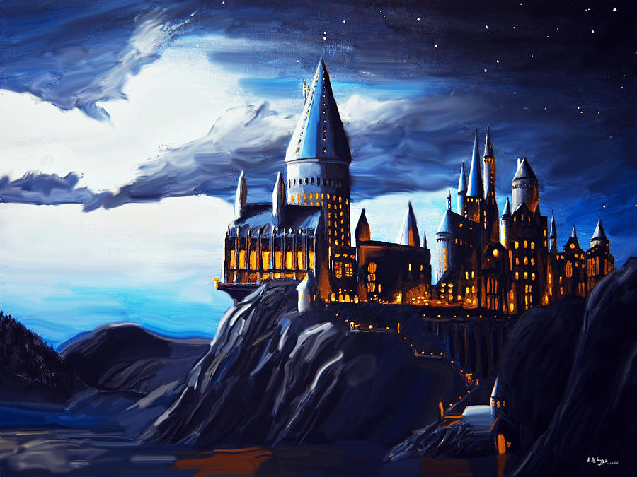 Night castle Digital Art by Aishwaryaa Rangaraju - Fine Art America