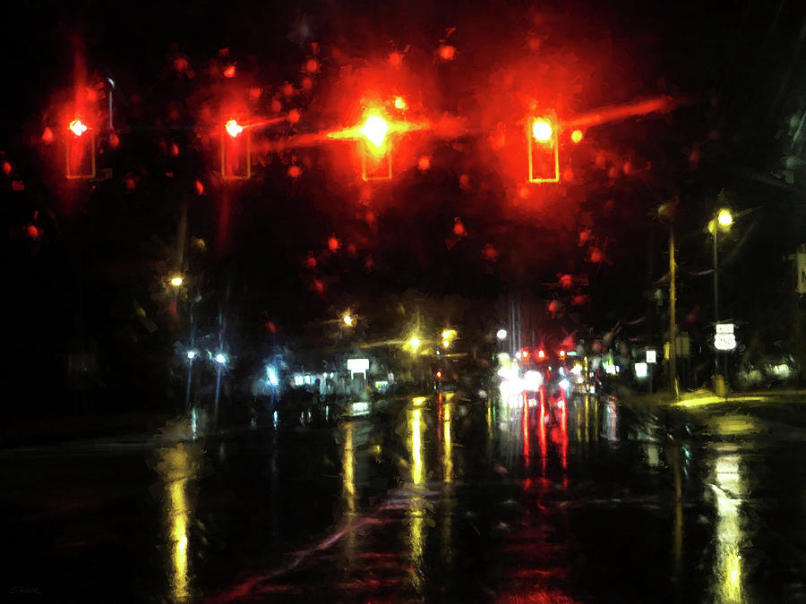 Night Drive Photograph by Shawna Rowe