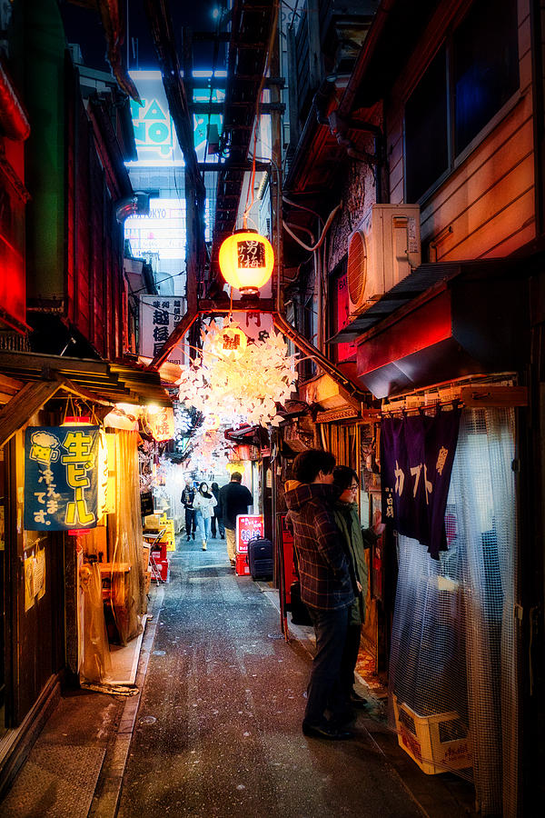 Night in a Kabukicho Alley #2 - Tokyo Photograph by Stuart Litoff ...