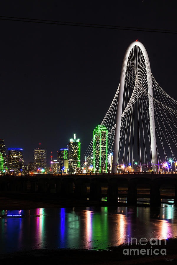 Night In Dallas Photograph by Jennifer White