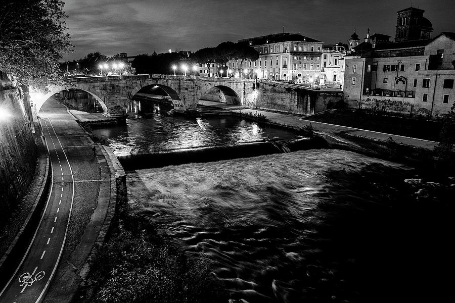 Night in Rome Photograph by Stefan Knauer