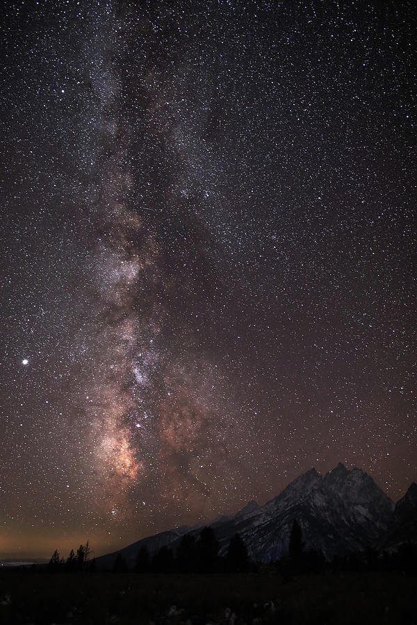 Night in the Tetons Photograph by Jean Clark