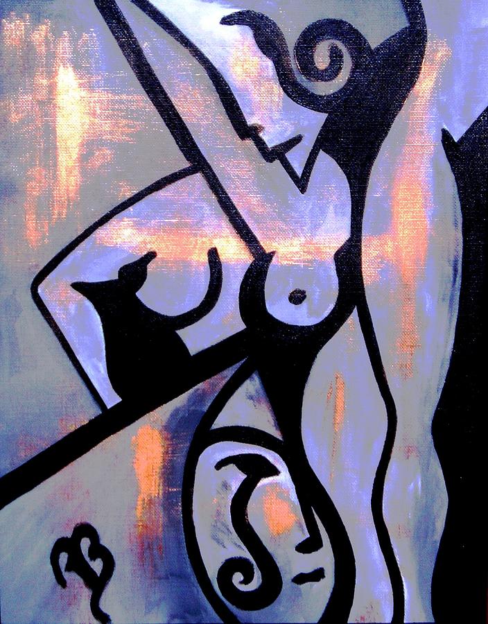 Illustrations Digital Art - Night Jazz by Bodo Vespaciano Illustrations Digital Art - Night Jazz by Bodo Vespaciano