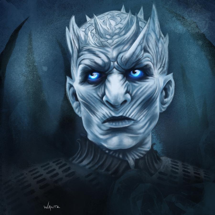 Night King Painting by Kevin Waltz - Fine Art America