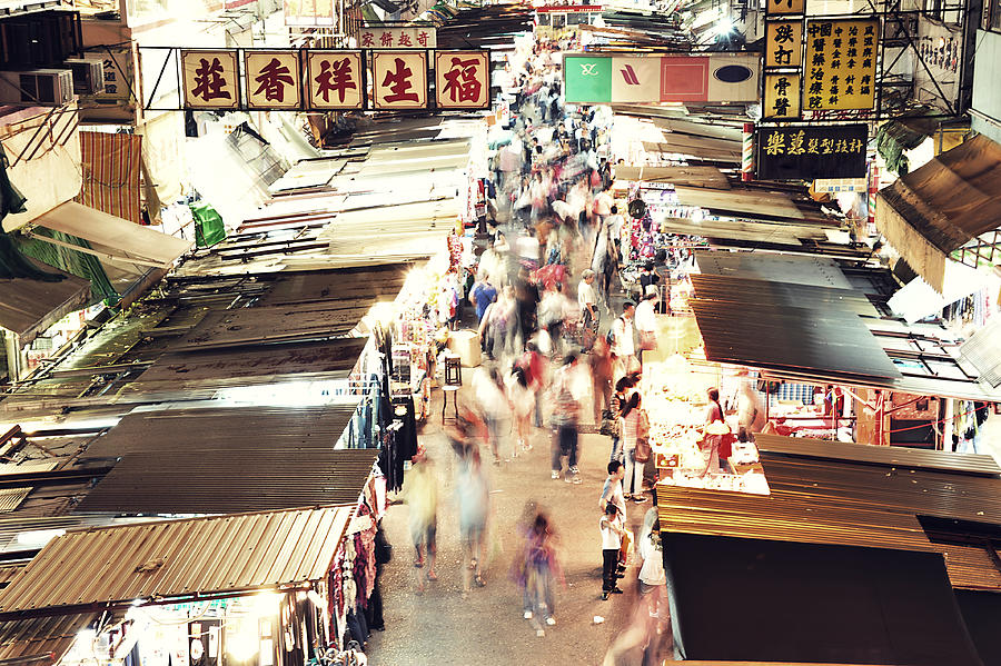 Night Market Photograph by Bryan Leung