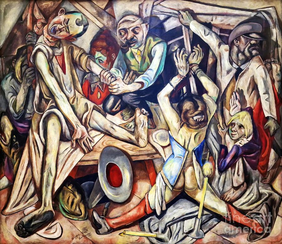 Night Painting by Max Beckmann Night Painting by Max Beckmann