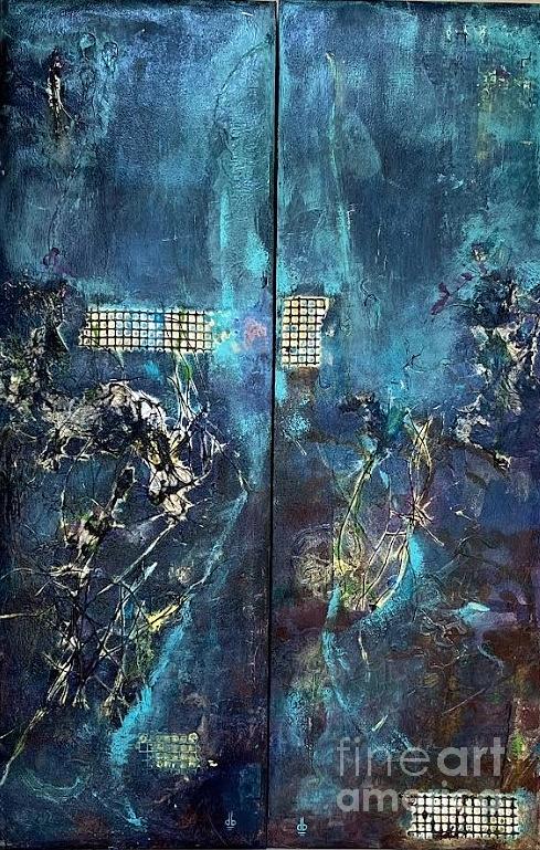 Night Moves Painting by Diana Bursztein