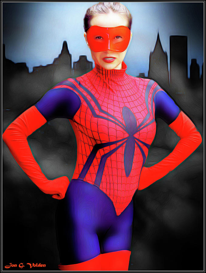 Night Of The Spider Woman Photograph by Jon Volden