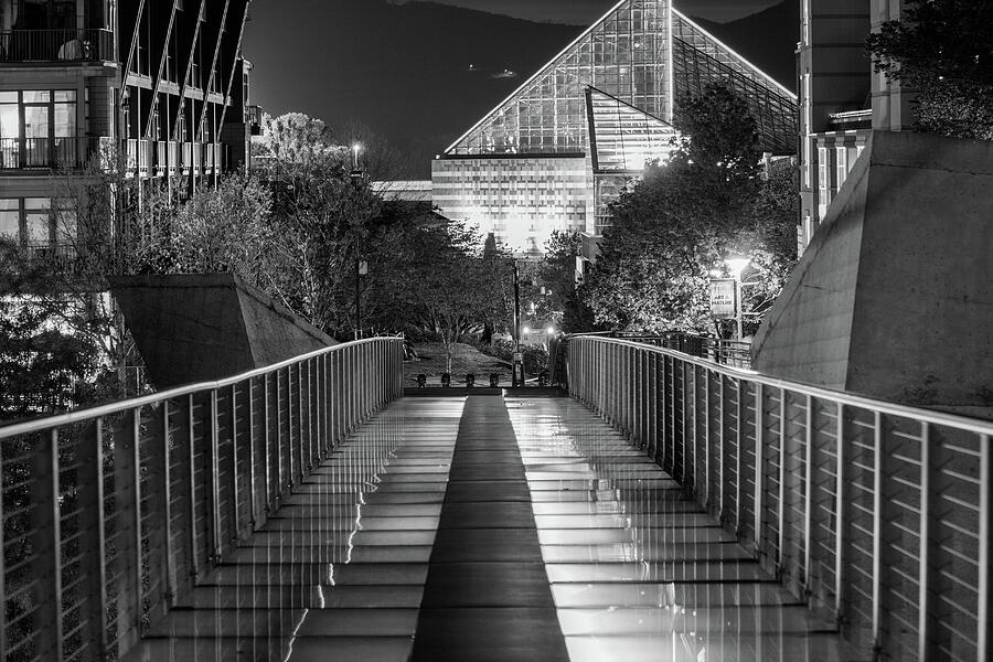 Night On The Glass Bridge Photograph by Bobby Ryan Night On The Glass Bridge Photograph by Bobby Ryan