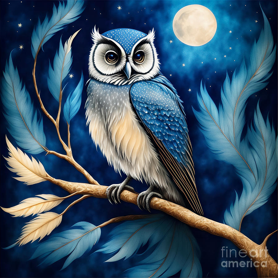 Night Owl - 2 Digital Art by Philip Preston
