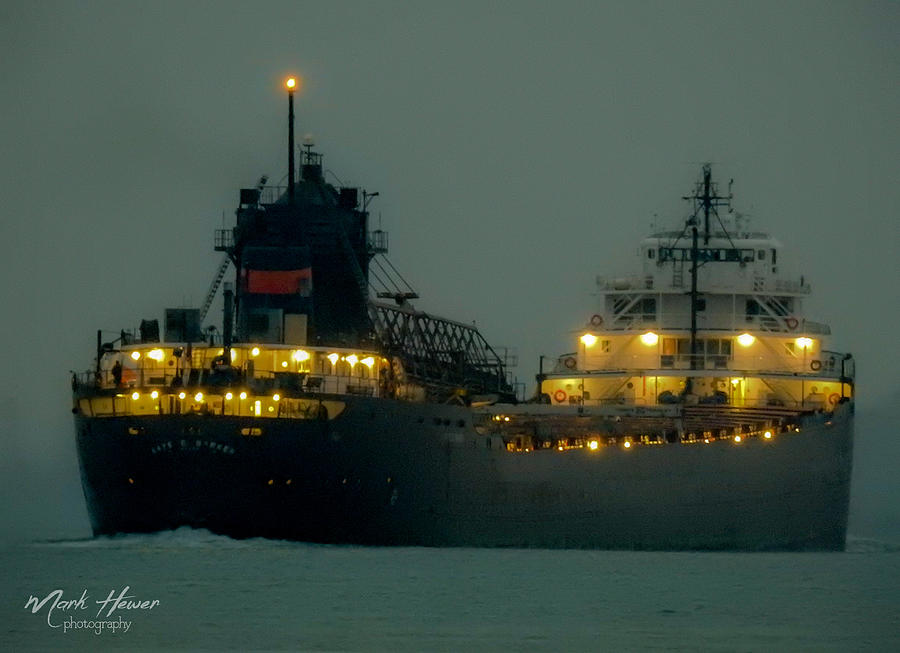 Night Ship Photograph