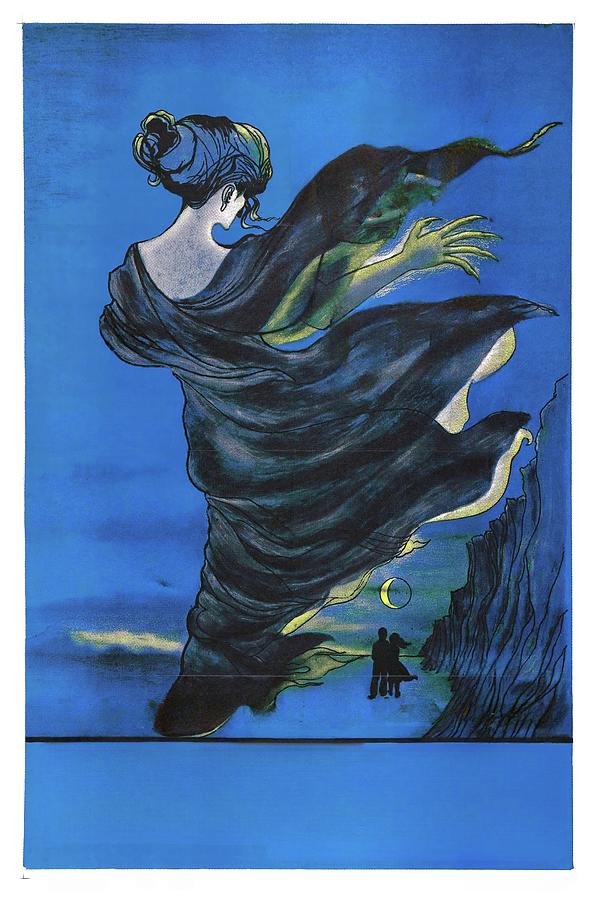 Vintage Painting - Night Tide, 1961, movie poster painting by Movie World Posters