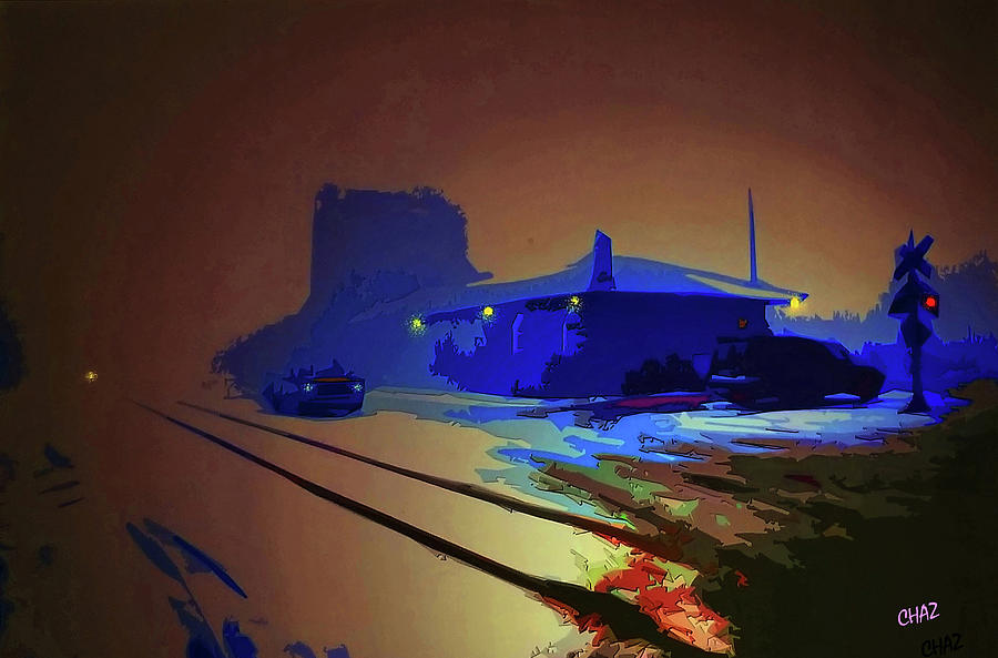 Night Train 2 Painting by CHAZ Daugherty