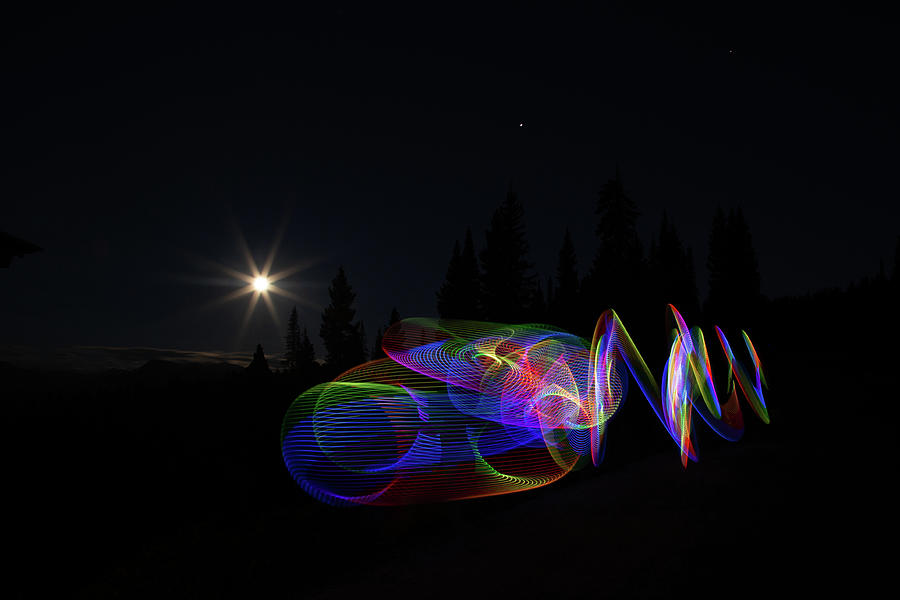Night Twirling  Photograph by Jen Manganello