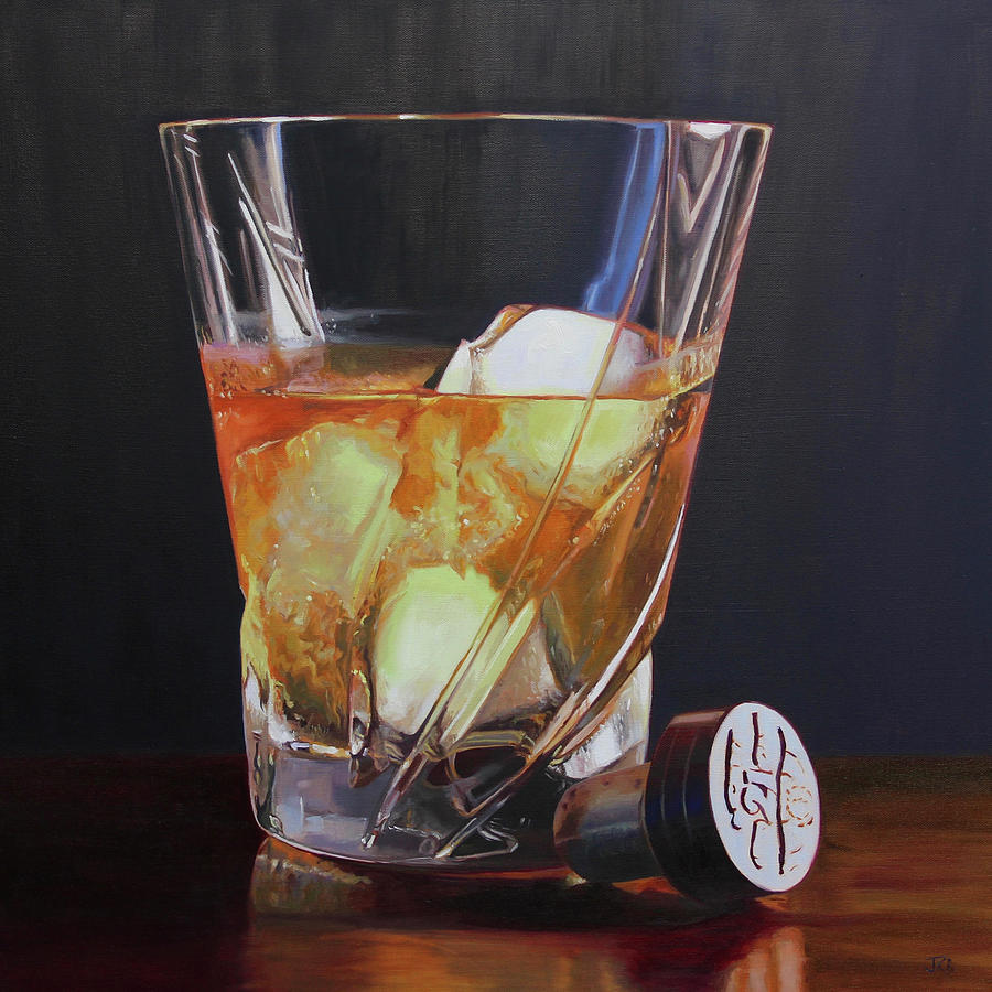 Nightcap Painting by Jennifer Barlow - Fine Art America