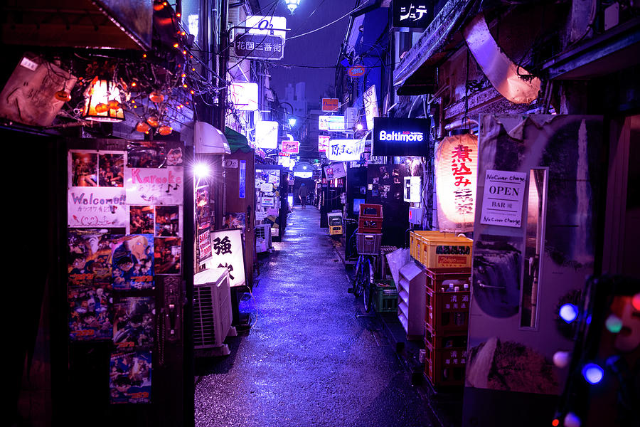 NightLife Japan Collection - End of the Night Photograph by Philippe HUGONNARD