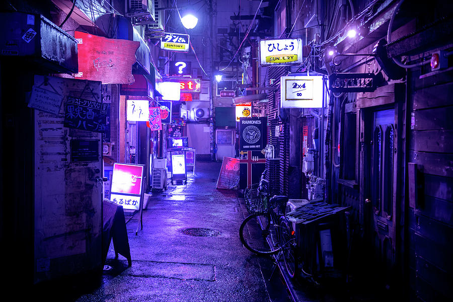 NightLife Japan Collection - Overnight Photograph by Philippe HUGONNARD