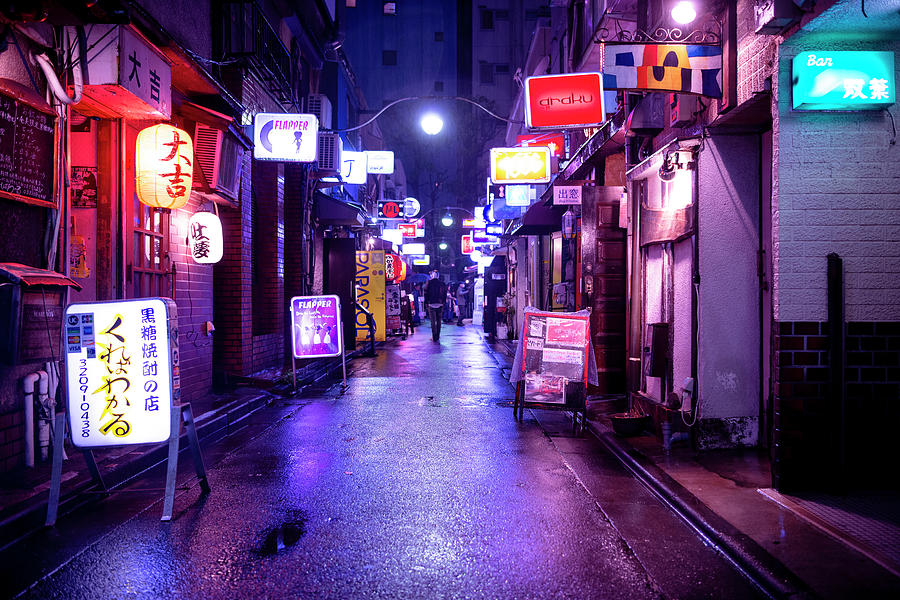NightLife Japan Collection - Saturday Night Photograph by Philippe HUGONNARD