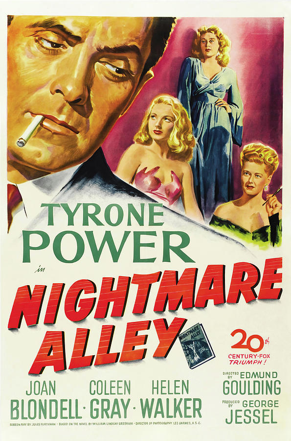 NIGHTMARE ALLEY -1947-, directed by EDMUND GOULDING. Photograph by Album