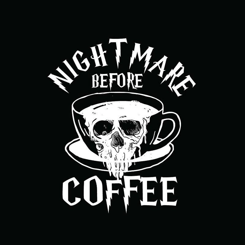 Nightmare before coffee Painting by Lauren Dane - Fine Art America