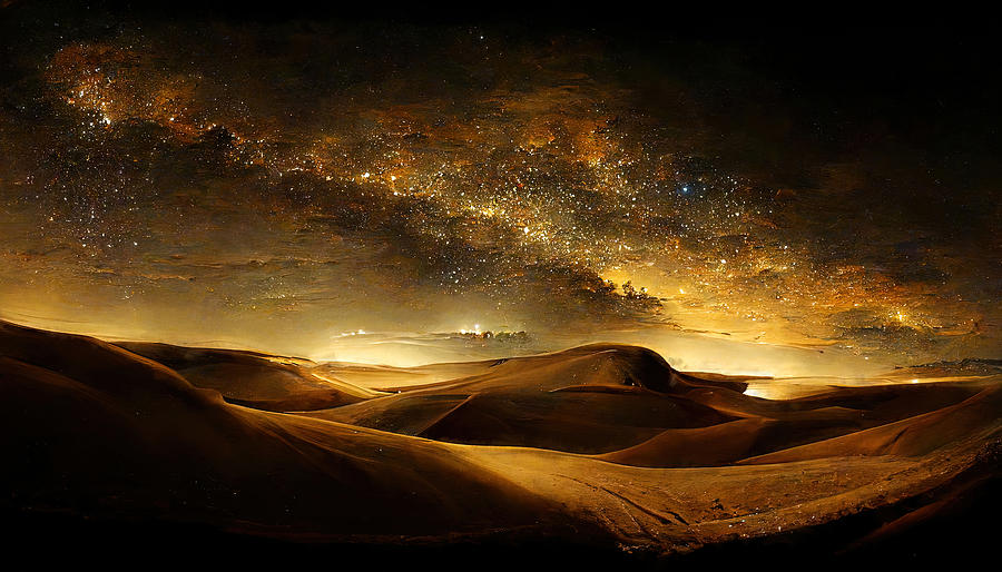 Nights of Arabia, 04 Painting by AM FineArtPrints