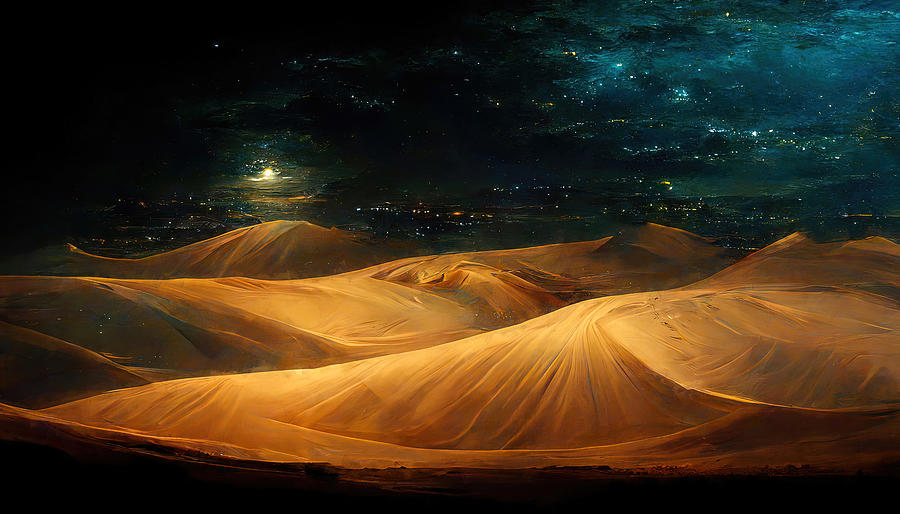 Nights of Arabia, 05 Painting by AM FineArtPrints