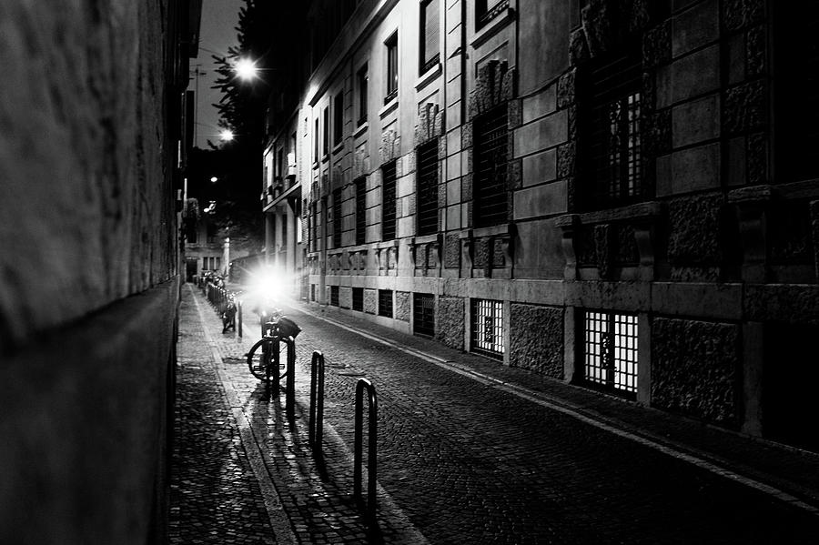 Nightscapes, Milan Photograph by Eugene Nikiforov