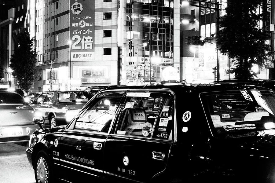 Nightscapes Shinjuku area Tokyo Photograph by Eugene Nikiforov