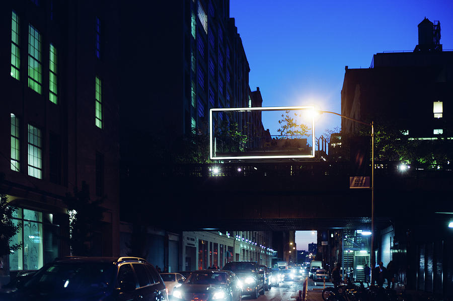 Nightscapes  The Highline Photograph by Eugene Nikiforov