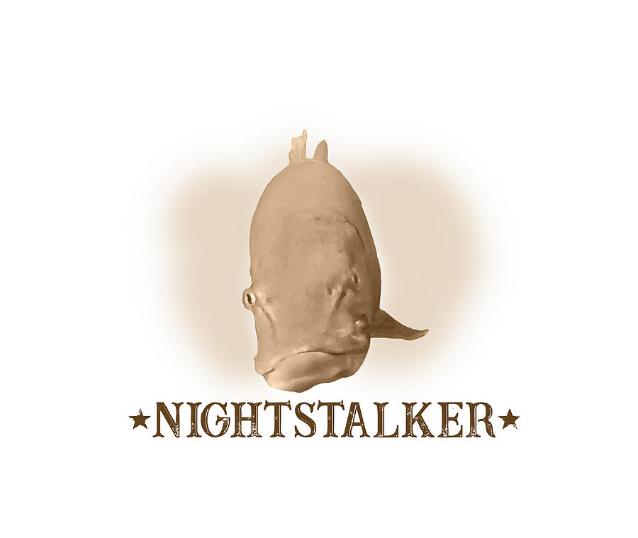 Fish Mixed Media - Nightstalker by The Fish Watcher Peter Sohnle