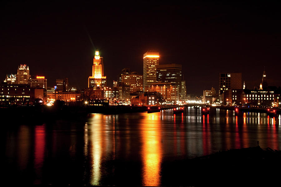 Nighttime Skyline Photograph By Cope Aesthetic - Fine Art America