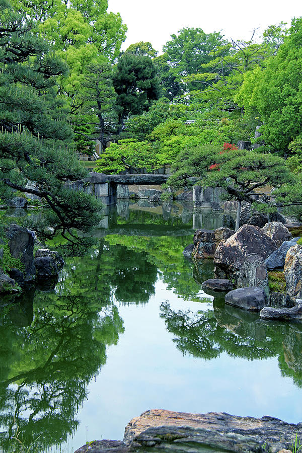 Nijo Castle Garden - Kyoto, Japan Photograph by Richard Krebs