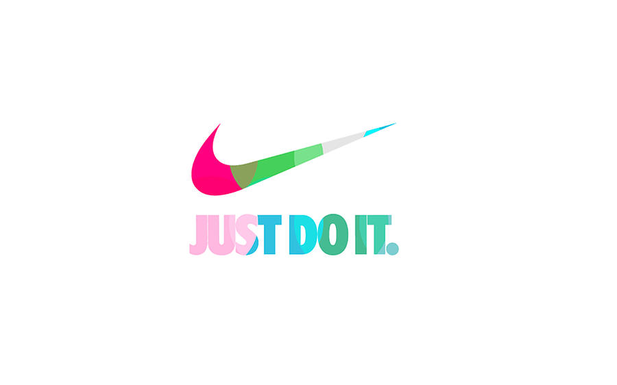 Nike Just Do It Drawing by Teresa Pulins
