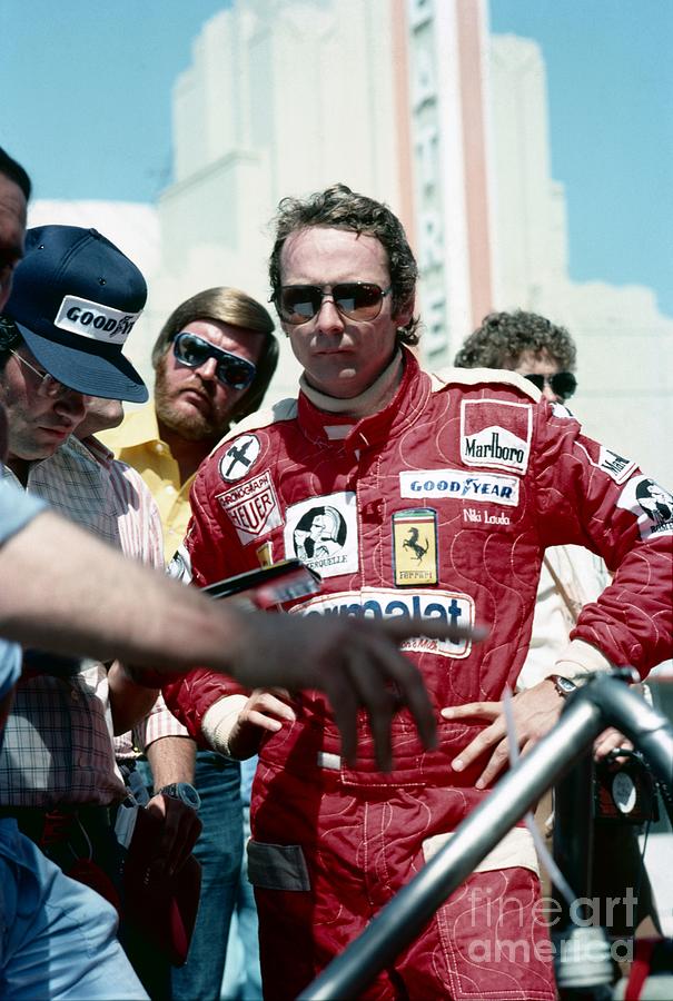 Niki Lauda. 1976 United States Grand Prix West Photograph by Oleg Konin ...